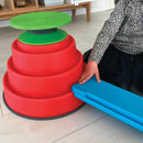 Gonge Build N Balance Balance Disk - Grøn - Ø:22 cm. - Billede 1