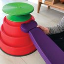 Gonge Build N Balance Balance Disk - Grøn - Ø:22 cm. - Billede 1