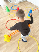 Hula Hop Ringe fra Gonge - 3 stk - Ø: 35 cm.