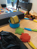 Gonge Body Wheels - Gult Legehjul - Max < 100 kg - Fra 3 år - Billede 1