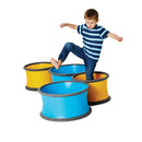 Gonge Body Wheels Sæt - Gult & Blåt Legehjul - Fra 3 år. - Billede 1