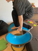 Gonge Body Wheels Sæt - 2 x Gule & 2 x Blå Legehjul - Fra 3 år. - Billede 1