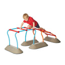 Gonge Mini Parkour - Base 1 stk - Grå & Brun - Billede 1