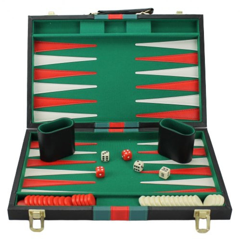 Backgammon Spil i Kuffert - Fra 7 år. - Billede 1