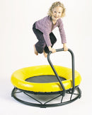 Trampolin fra Gonge - Gul - Ø:103 cm - Fra 3 år. - Billede 1