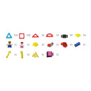 Magplayer magnetlegetøj - 64 dele - Fra 3 år. - Billede 1