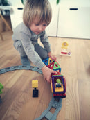 Magplayer magnetlegetøj - 68 dele Togsæt - Fra 3 år. - Billede 1