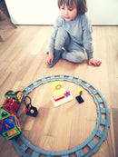 Magplayer magnetlegetøj - 68 dele Togsæt - Fra 3 år. - Billede 1