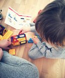 Magplayer magnetlegetøj - 68 dele Togsæt - Fra 3 år. - Billede 1