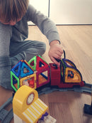 Magplayer magnetlegetøj - 68 dele Togsæt - Fra 3 år. - Billede 1