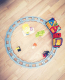 Magplayer magnetlegetøj - 68 dele Togsæt - Fra 3 år. - Billede 1