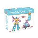 Magplayer magnetlegetøj - 109 dele Pastel Trasformersæt - Fra 3 år. - Billede 1