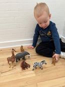 Vilde dyr - 6 stk. ass.