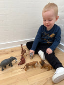 Vilde dyr - 6 stk. ass.