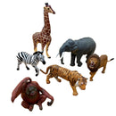 Vilde dyr - 6 stk. ass.