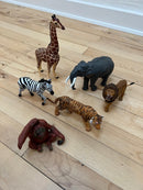 Vilde dyr - 6 stk. ass.