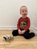 Dyr - Kofamilie fra Papo - 4 stk.