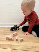 Dyr - Grisefamilie fra Papo - 4 stk.