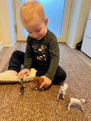 Dyr - Hestefamilie fra Papo - 4 stk.