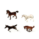 Dyr - Hestefamilie fra Papo - 4 stk.