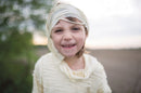 Udklædning - Mumiekostume m. nederdel - Str. 5-6 år. - Billede 1