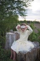 Udklædning - Mumiekostume m. nederdel - Str. 7-8 år. - Billede 1