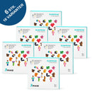 Pixio Surprise - 6 pakker med 8-11 magneter - Leveres assorteret! - Billede 1