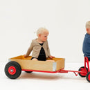 Rose Trailer anhænger - stor 66x42 cm - Billede 1