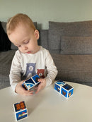 Magicube Paw Patrol - Chases Politibil - 5 dele - Fra 2½ år. - Billede 1