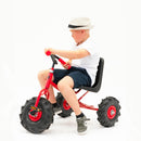 Rose Pedalcykel m Traktordæk-Fra 4-10 år - Billede 1