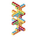 Magicube Free Building - 64 dele - Fra 1 år. - Billede 1