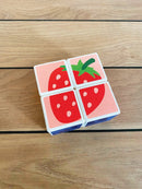 Magicube Frugter - 4 dele - Fra 18 mdr. - Billede 1