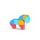 Magicube 3 Shapes Animals - 100% Genbrugsplast - 9 dele - Fra 1 år. - Billede 1