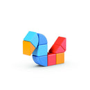 Magicube 3 Shapes Animals - 100% Genbrugsplast - 9 dele - Fra 1 år. - Billede 1