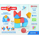 Magicube 3 Shapes Animals - 100% Genbrugsplast - 9 dele - Fra 1 år. - Billede 1