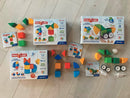 Magicube 4 Shapes Wheels - 100% Genbrugsplast - 13 dele - Fra 1 år. - Billede 1