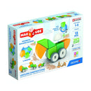 Magicube 4 Shapes Wheels - 100% Genbrugsplast - 13 dele - Fra 1 år. - Billede 1