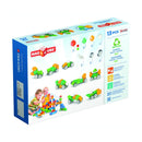 Magicube 4 Shapes Wheels - 100% Genbrugsplast - 13 dele - Fra 1 år. - Billede 1