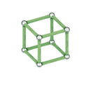 Geomag - Glow / Selvlysende genbrugsplast - 25 dele - Fra 3 år. - Billede 1