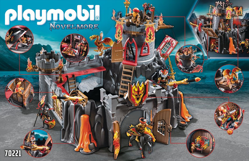 Playmobil Knights - Flammefæstning - 70221. - Billede 1