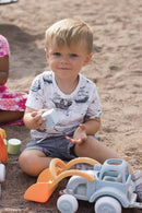 Vikingtoys ECOline 28 cm traktor med grab - BIOplast - fra 12 mdr - Billede 1