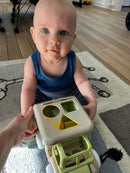 Vikingtoys ECOline 28 cm renovationsbil med puttekasse - BIOplast - fra 12 mdr