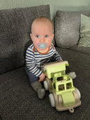 Vikingtoys ECOline 28 cm renovationsbil med puttekasse - BIOplast - fra 12 mdr