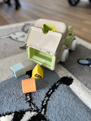 Vikingtoys ECOline 28 cm renovationsbil med puttekasse - BIOplast - fra 12 mdr