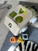 Vikingtoys ECOline 28 cm renovationsbil med puttekasse - BIOplast - fra 12 mdr