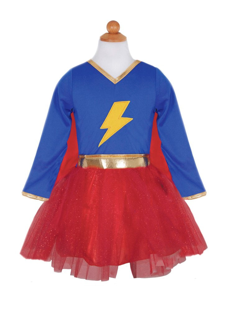 Udklædning - Superhero Pige - Str. 7-8 år. - Billede 1