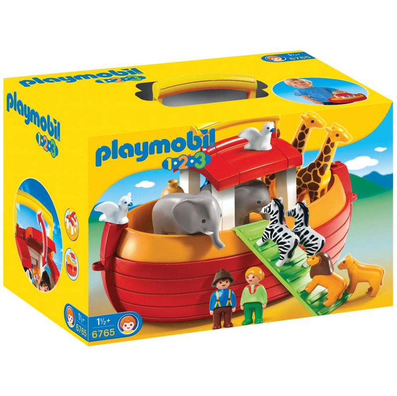 Playmobil 1.2.3 - Noah's Ark inklusiv 2 figurer - 6765. - Billede 1