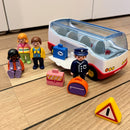 Playmobil 1.2.3 - Bus inklusiv 4 figurer - 6773.