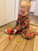 Playmobil 1.2.3 - Skraldebil inklusiv 1 figur - 6774.