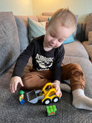 Playmobil 1.2.3 - Gravemaskine inklusiv 1 figur - 6775.